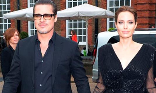 Angelina Jolie y Brad Pitt visitaron el hogar de los duques de Cambridge