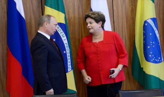 Rousseff y Putin firmaron acuerdos bilaterales previo a la cumbre de los Brics