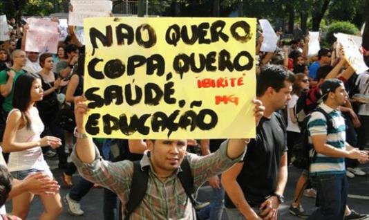 Brasil: Preocupación por las protestas a un mes del Mundial