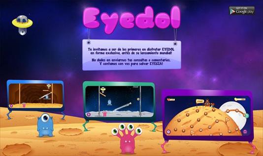Eyedol, un nuevo juego para celulares