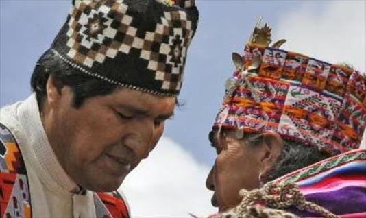 Previo a su tercer mandato, Evo Morales será “líder de los pueblos indígenas”
