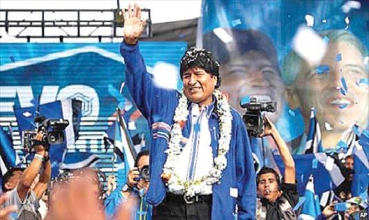 Evo Morales comienza su tercer mandato consecutivo como presidente